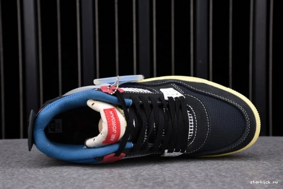 Jordan 4 Union DC9533-001 Noir AIR DC9533-001 Off Retro 0122